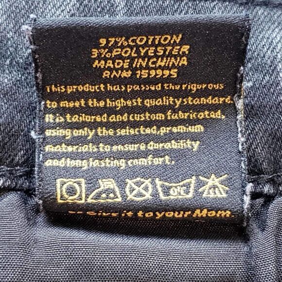 Kleep Jeans Camouflage Camo Pants Mens Size 42 42X33 Mixed Print Embroidered - Picture 13 of 16